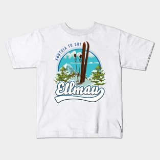 Ellmau austria to ski Kids T-Shirt